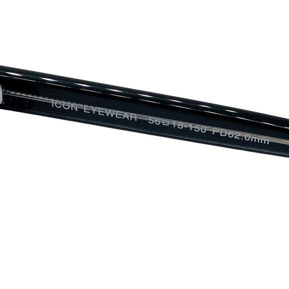 ICON EYEWARE Dual Vision Sunglasse 1.5 Reading Lens Oversized Cat Eye Rectangles - Picture 8 of 13